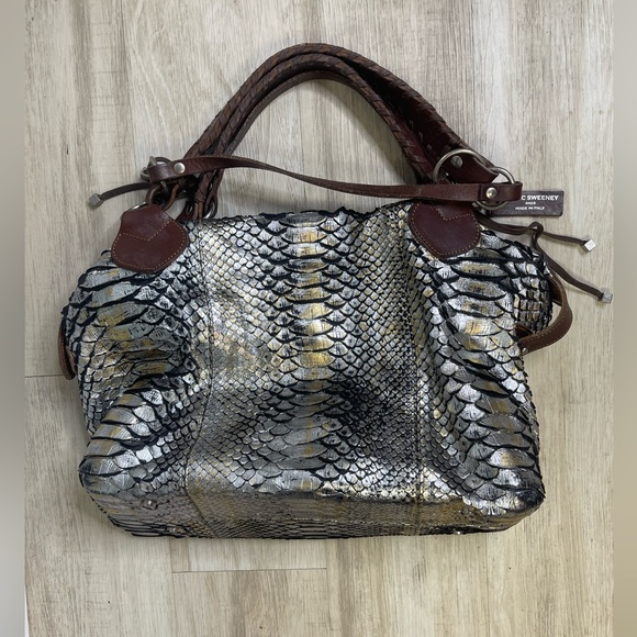 Pauric Sweeney python Handbag - Picture 14 of 15